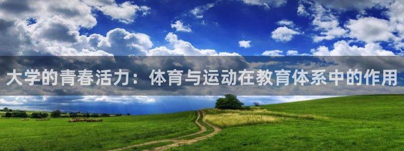 尊龙官方正版app娱乐网站：大学的青春活力：体育与运